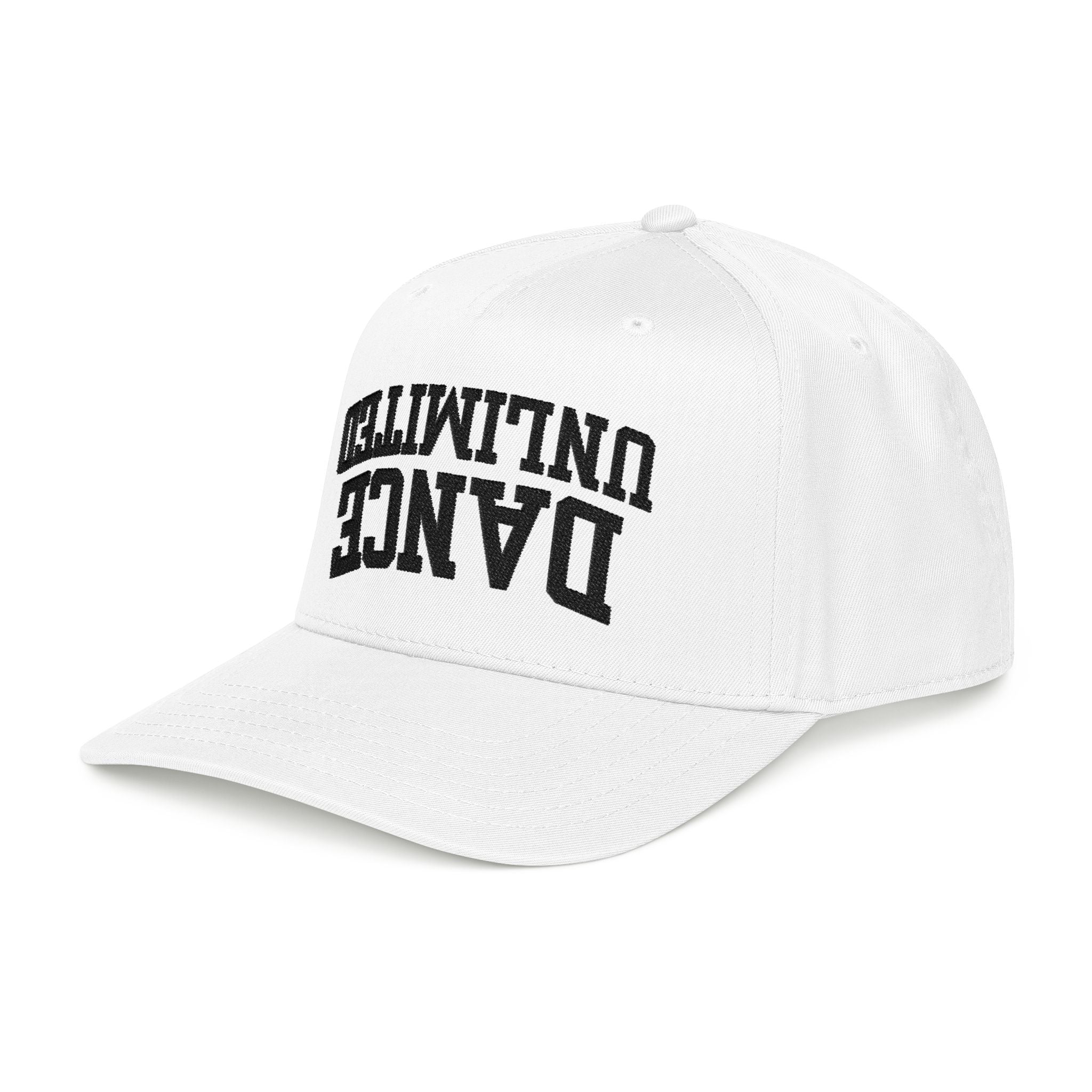 DU Embroidered Cap - White + Two Toned