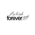 "Fly High Forever" Sticker
