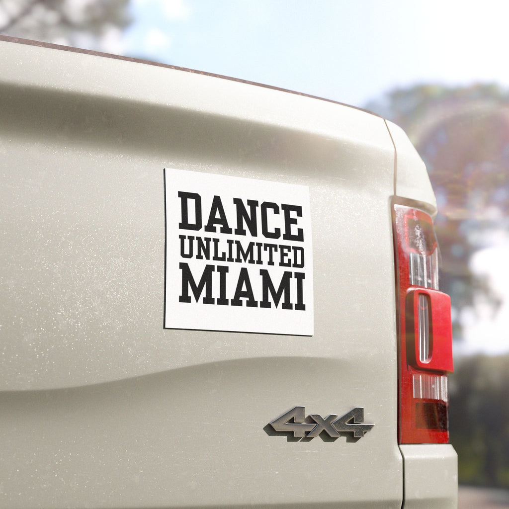 Dance Unlimited Miami - Car Magnet